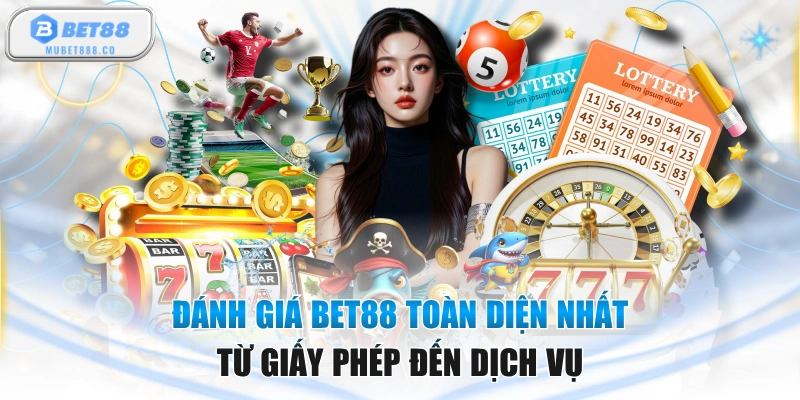 Đánh Giá BET88 Toàn Diện Nhất Từ Giấy Phép Đến Dịch Vụ