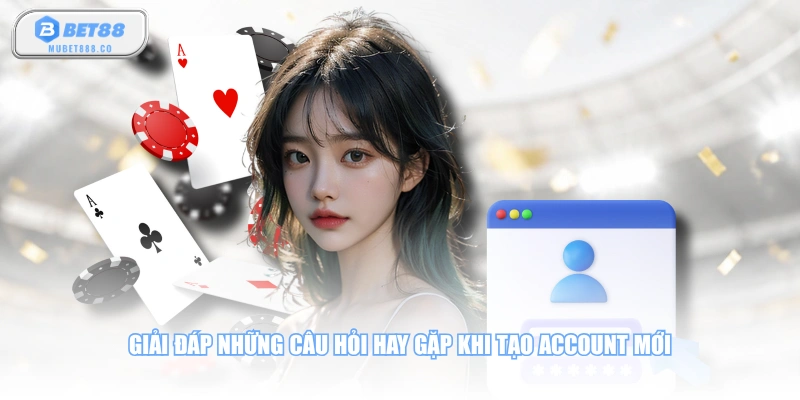 Giải đáp những câu hỏi hay gặp khi tạo account mới