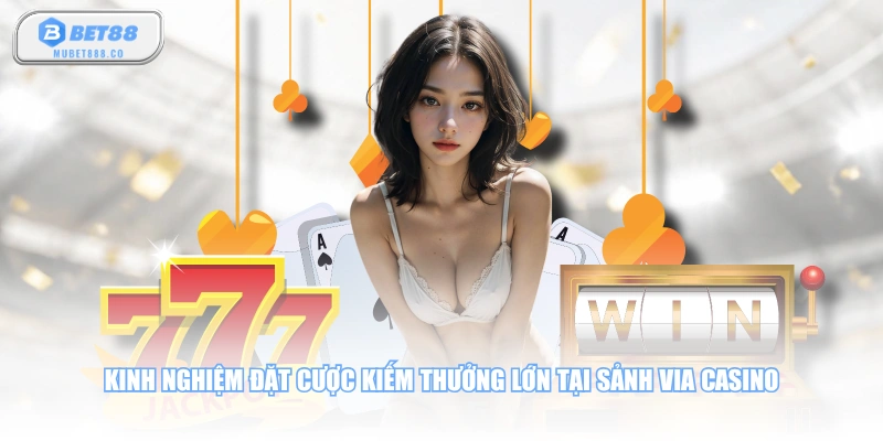 Kinh nghiệm đặt cược kiếm thưởng lớn tại sảnh VIA Casino