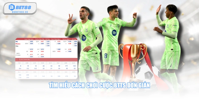 Tìm hiểu cách chơi cược BTTS đơn giản